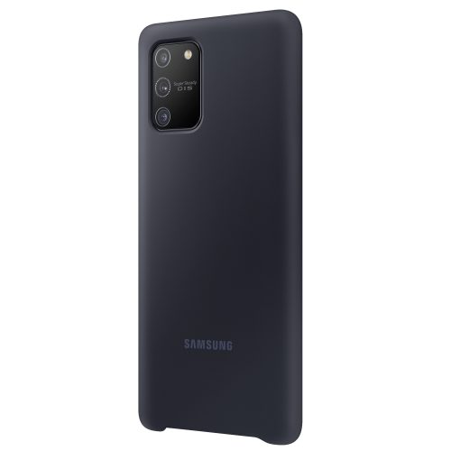 Capac protectie spate Samsung Silicone Cover pentru Galaxy S10 Lite (G770F), EF-PG770T Black - imagine 6