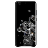 Capac protectie spate Samsung Leather Cover pentru Galaxy S20 Ultra (G988), EF-VG988L Black - imagine 3