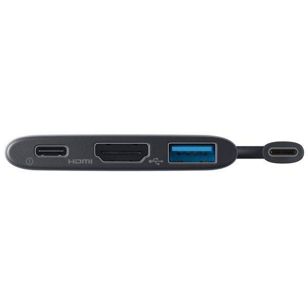 Samsung Multiport Adapter (USB 3.1, HDMI, USB TypeC), Gray World