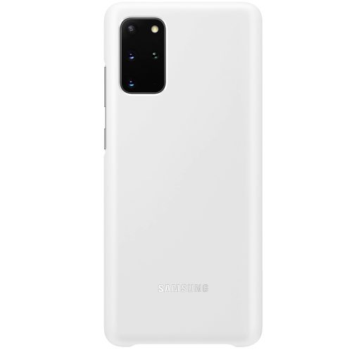 Capac protectie spate Samsung LED Cover pentru Galaxy S20 Plus (G985), EF-KG985C White - imagine 4