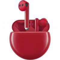 Casti Bluetooth Stereo Huawei FreeBuds 3, In-Ear, Shark Red