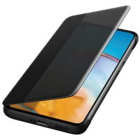 Husa Huawei Flip Smart View Cover pentru P40, Black - imagine 2