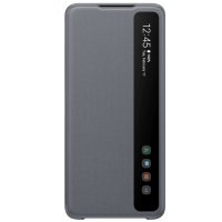Husa Samsung Clear View Cover pentru Galaxy S20 Ultra (G988),EF-ZG988C Gray