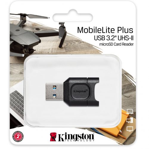 Card Reader Kingston MobileLite Plus USB 3.2, microSD, MLPM - imagine 3