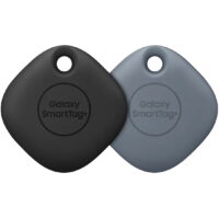 Tracker bluetooth Samsung Galaxy SmartTag Plus, 2-Pack (Black & Blue Denim)