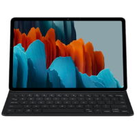 Husa Samsung Book Cover cu tastatura pentru Galaxy Tab S7 11.0" (T870), EF-DT630U Black
