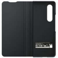 Husa Samsung Leather Flip cu S Pen Fold Edition pentru Galaxy Z Fold 3 (F926), Black - imagine 7