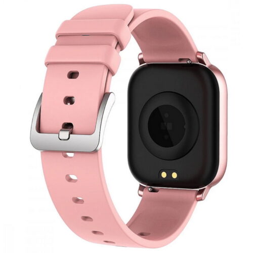 Smartwatch MaxCom Fit FW35 Aurum, bratara TPU, Pink Gold - imagine 5