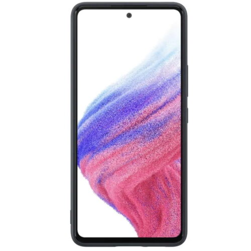 Capac protectie spate Samsung Silicone Cover pentru Galaxy A53 5G (A536), EF-PA536T Black - imagine 4