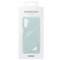 Capac protectie spate Samsung Card Slot Cover pentru Galaxy A04s (A047F), Green - imagine 6