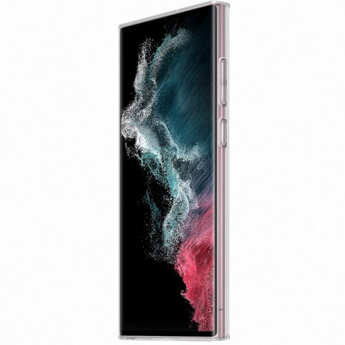 Capac protectie spate Samsung Clear Cover pentru Galaxy S22 Ultra (S908), EF-QS908CT Transparent - imagine 4