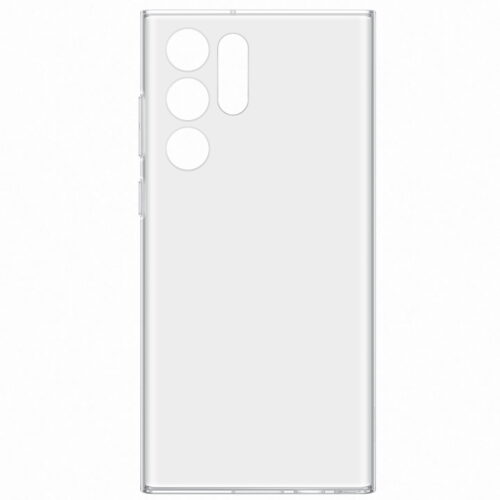 Capac protectie spate Samsung Clear Cover pentru Galaxy S22 Ultra (S908), EF-QS908CT Transparent - imagine 3