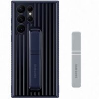 Capac protectie spate Samsung Protective Standing pentru Galaxy S22 Ultra (S908), EF-RS908C Navy