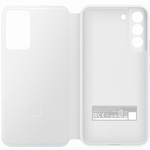 Husa Samsung Smart Clear View Cover pentru Galaxy S22 Plus (S906), EF-ZS906C White - imagine 5