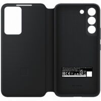 Husa Samsung Smart Clear View Cover pentru Galaxy S22 (S901), EF-ZS901C Black - imagine 3