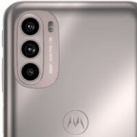 Telefon mobil Dual SIM Motorola Moto g41 OLED, Octa Core 2.0 GHz, 128 GB + 6 GB RAM, LTE, Pearl Gold - imagine 3