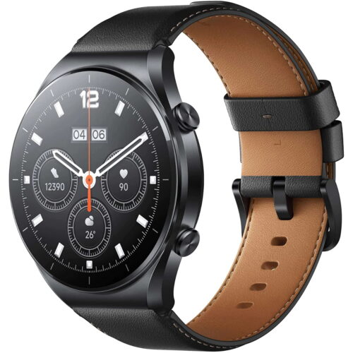 Smartwatch Xiaomi Watch S1 (Global), GPS, Stainless steel, Leather Strap, Black - imagine 6