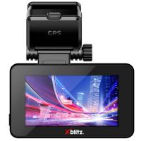 XBlitz Genesis 4k - Camera auto DVR, prindere de parbriz, 4K Ultra HD, GPS, Black - imagine 2