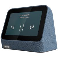 Lenovo Smart Clock 2 Abyss Blue + Wireless Charging Dock, Grey - imagine 14