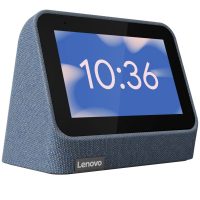Lenovo Smart Clock 2 Abyss Blue + Wireless Charging Dock, Grey - imagine 8