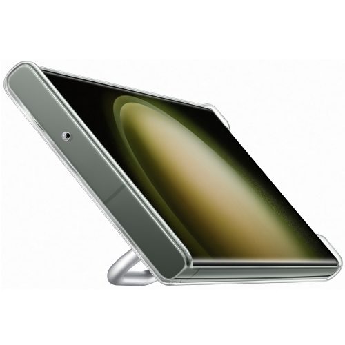 Capac protectie spate Samsung Clear Gadget Case pentru Galaxy S23 Ultra (S918), Transparent - imagine 4