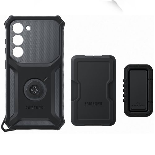 Capac protectie spate Samsung Rugged Gadget Case pentru Galaxy S23 (S911), Titan - imagine 3