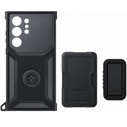 Capac protectie spate Samsung Rugged Gadget Case pentru Galaxy S23 Ultra (S918), Titan - imagine 4
