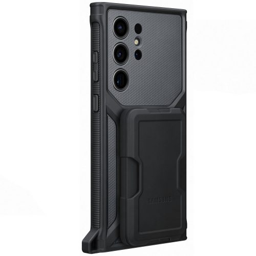Capac protectie spate Samsung Rugged Gadget Case pentru Galaxy S23 Ultra (S918), Titan - imagine 6