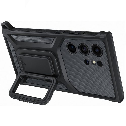 Capac protectie spate Samsung Rugged Gadget Case pentru Galaxy S23 Ultra (S918), Titan - imagine 5