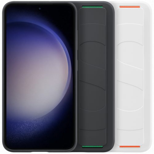 Capac protectie spate Samsung Silicone Grip Case pentru Galaxy S23 (S911), Black - imagine 5