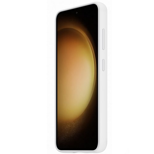 Capac protectie spate Samsung Silicone Grip Case pentru Galaxy S23 (S911), White - imagine 6