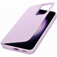 Husa Samsung Flip S-View Wallet Cover pentru Galaxy S23 (S911), EF-ZS911C Lavender - imagine 5