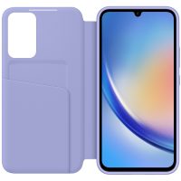 Husa Samsung Flip Smart View Wallet Case pentru Galaxy A34 5G (A346), EF-ZA346C Blueberry - imagine 5