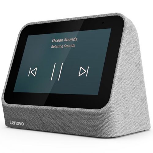 Lenovo Smart Clock 2, Wi-Fi, Smart Home + Google Assistant, Grey - imagine 4