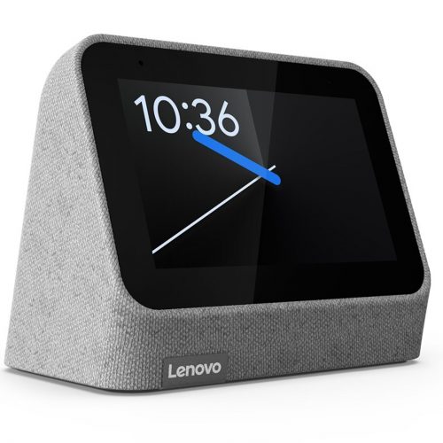 Lenovo Smart Clock 2, Wi-Fi, Smart Home + Google Assistant, Grey - imagine 3