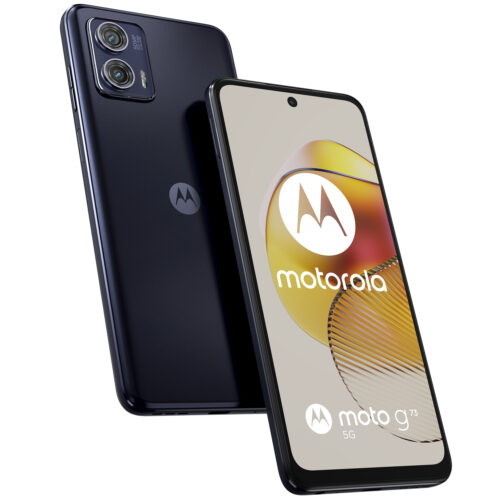 Telefon mobil Dual SIM Motorola Moto g73 5G, Octa Core 2.2 GHz, 256 GB + 8 GB RAM, Midnight Blue - imagine 10