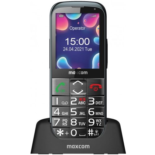 Telefon mobil Single SIM MaxCom Comfort MM724 4G VoLTE, Black - imagine 7