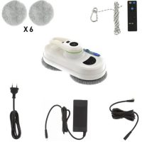 Robot curatare geamuri Tellur Smart, WiFi, cu pulverizator, 80W, White - imagine 5