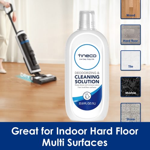 Tineco Detergent lichid de curatare Multi Suprafete (1000 ml) pentru aspirator vertical iFloor Breeze, seria Floor One S3 / S5, 9FWWS100200 - imagine 8