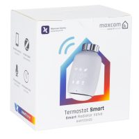 Cap termostatic inteligent pentru calorifer, Maxcom Zigbee SmartTherm 02, control aplicatie, Wi-Fi, White - imagine 11