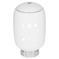 Cap termostatic inteligent pentru calorifer, Maxcom Zigbee SmartTherm 02, control aplicatie, Wi-Fi, White - imagine 9
