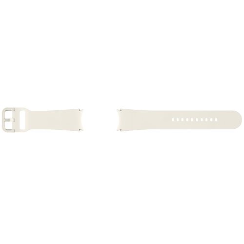 Bratara Samsung Sport Band (20mm, M/L) pentru Watch 6/ 6 Classic, Cream - imagine 4