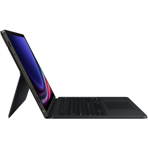 Husa Samsung Book Cover Keyboard pentru Galaxy Tab S9, Galaxy Tab S9 FE, EF-DX715U Black - imagine 6