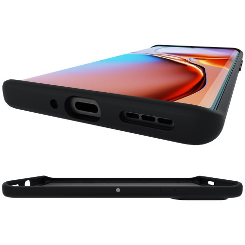 Capac protectie spate Motorola Premium Soft Case pentru Edge 40 Pro, Black - imagine 8