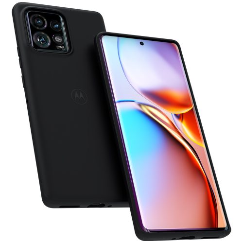 Capac protectie spate Motorola Premium Soft Case pentru Edge 40 Pro, Black - imagine 5