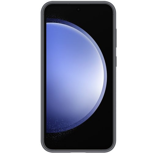 Capac protectie spate Samsung Silicone Case pentru Galaxy S23 FE (S711), EF-PS711T Graphite - imagine 3