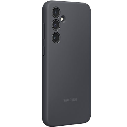 Capac protectie spate Samsung Silicone Case pentru Galaxy S23 FE (S711), EF-PS711T Graphite - imagine 5