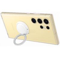 Capac protectie spate Samsung Clear Gadget Case pentru Galaxy S24 Ultra (S928), Transparent - imagine 3