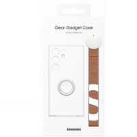 Capac protectie spate Samsung Clear Gadget Case pentru Galaxy S24 Ultra (S928), Transparent - imagine 9