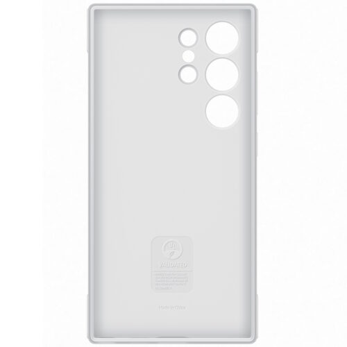 Capac protectie spate Samsung Shield Case pentru Galaxy S24 Ultra (S928), Light Gray - imagine 3